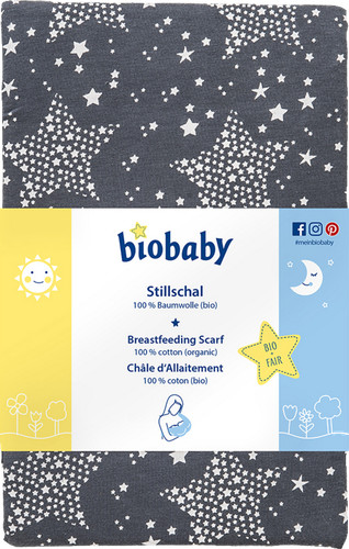 Biobaby stillschal grau - stillschal,,