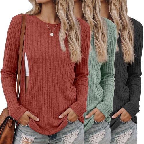 Stillshirt langarm mit - langarm,